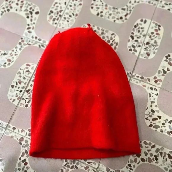 Vintage 1970’s The Ohio State University Buckeyes Woody Hayes Beanie Hat Cap Pom - Picture 7 of 7